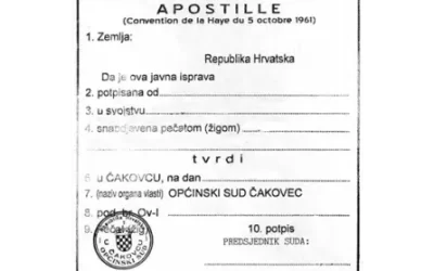 Što je apostille?